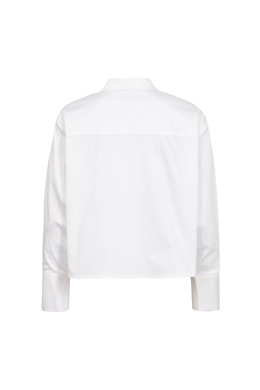 Co´Couture - Daliacc Sleeve Pleat Shirt 500539 - 10001 - White