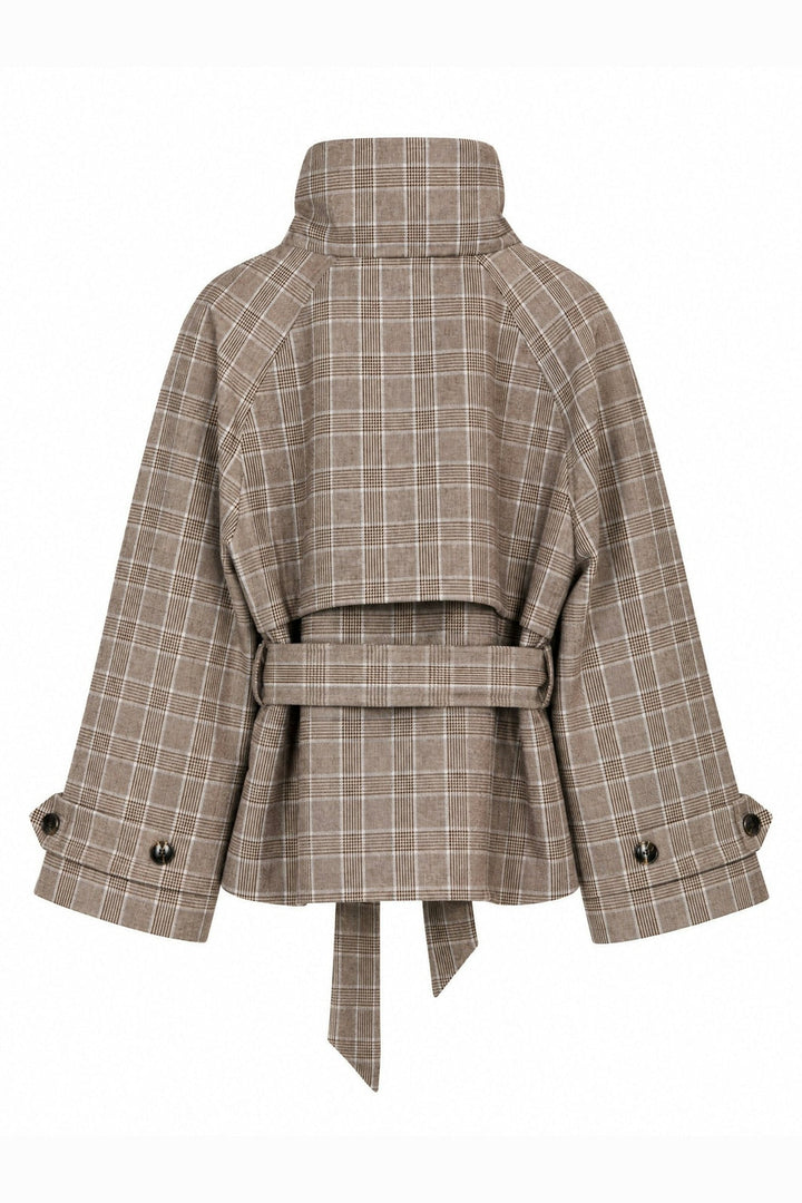 Neo Noir - Munet Small Check Jacket 172004 - 130 - Grey
