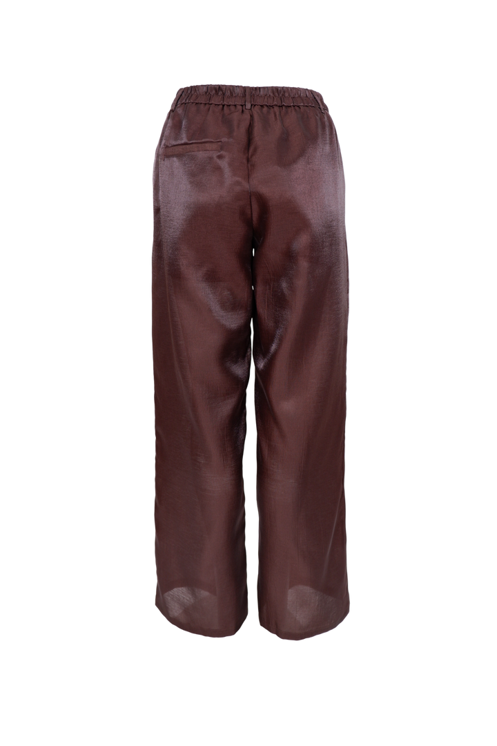 Black Colour - Bcolympia Sheer Box Pant 41343 - Coffee