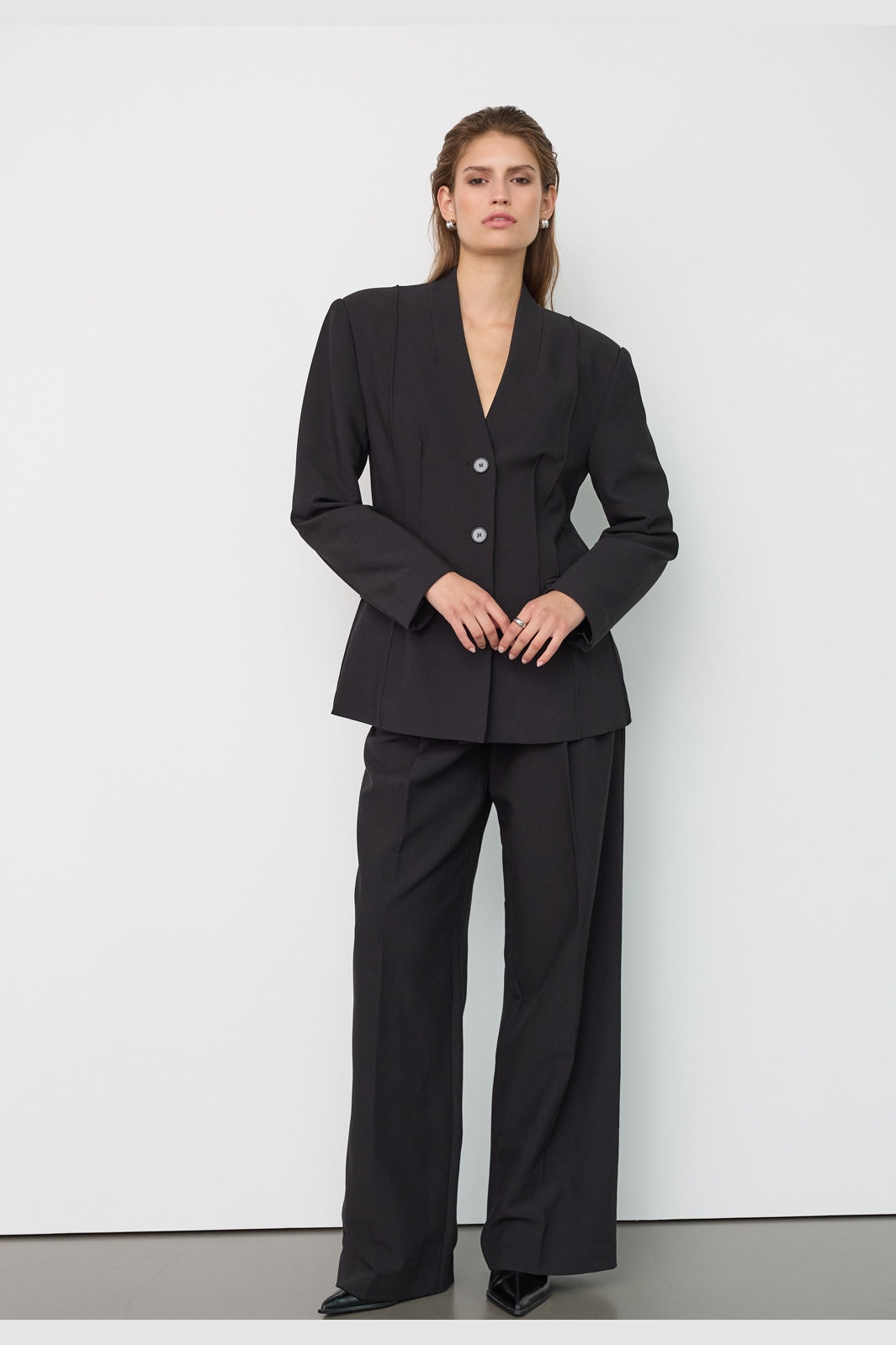 Co´Couture - Volacc Power Fitted Blazer 500504 - 65001 - Black