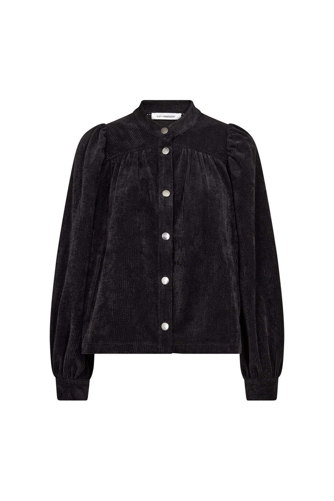 Co´Couture - Daisycc Cord Shirt 500586 - 65001 - Black