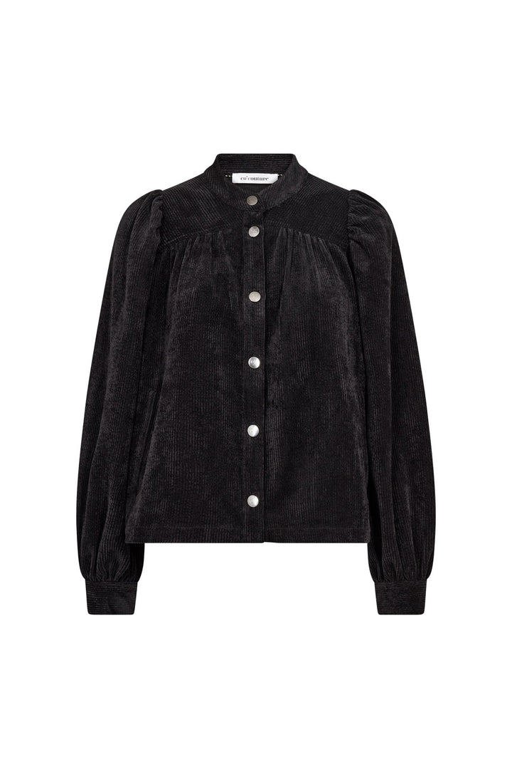 Co´Couture - Daisycc Cord Shirt 500586 - 65001 - Black
