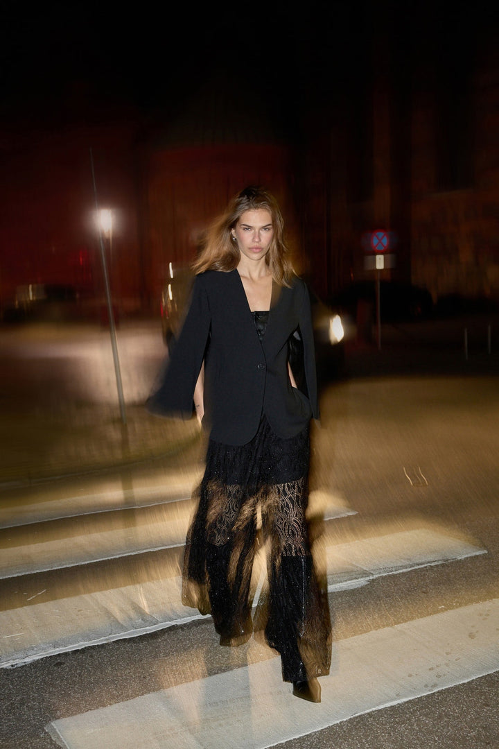 Co´Couture - Ericacc Stone Skirt Pant 500448 - 65001 - Black