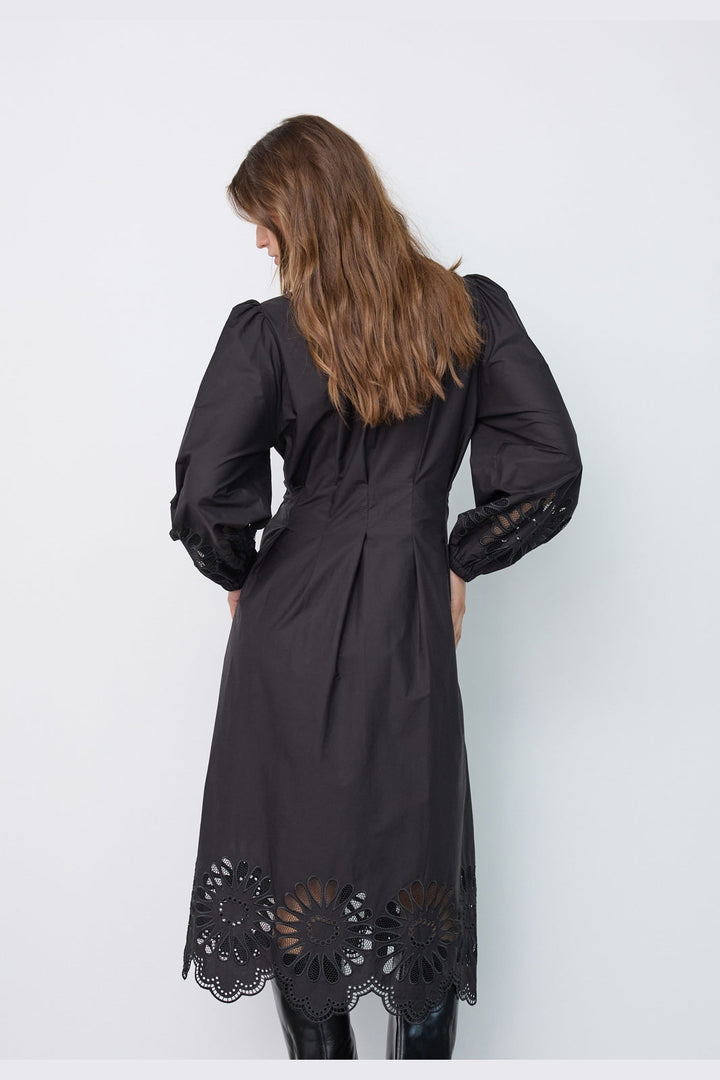 Co´Couture - Melisecc Emb. Dress 500334 - 65001 - Black