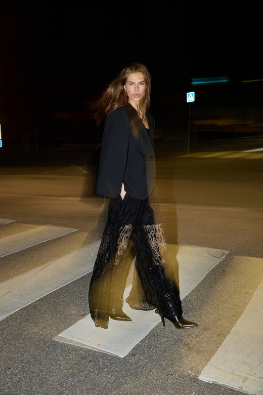 Co´Couture - Ericacc Stone Skirt Pant 500448 - 65001 - Black