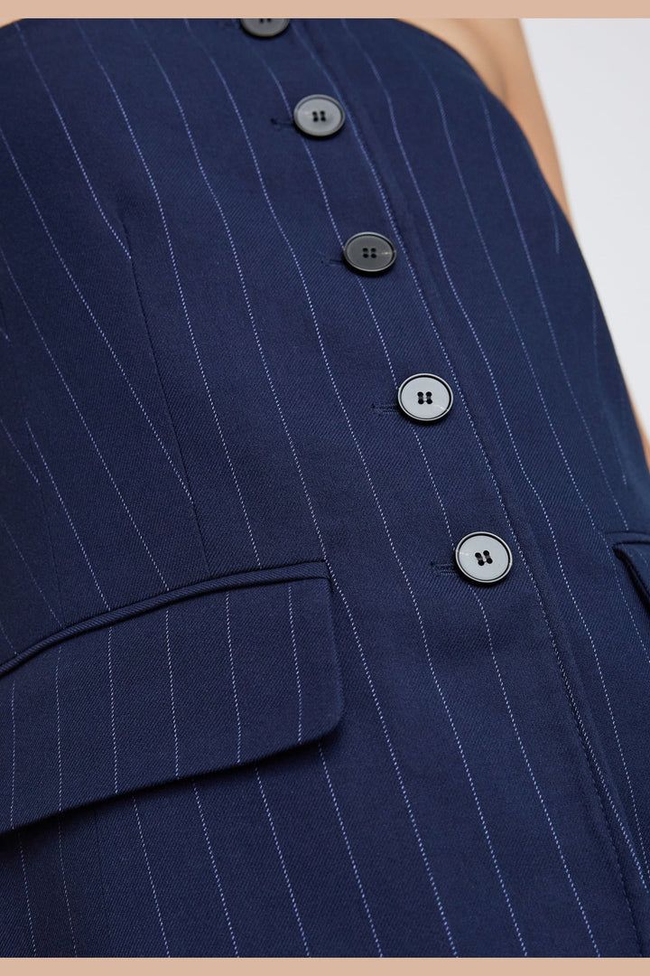 Co´Couture - Gabiecc Pin Corsage 500466 - 40007 - Navy