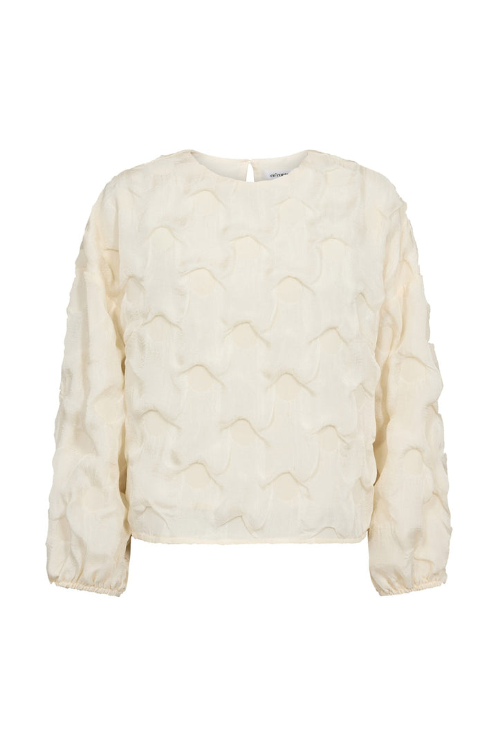 Co´Couture - Feroncc Structure Blouse 500633 - 10002 - Off-White
