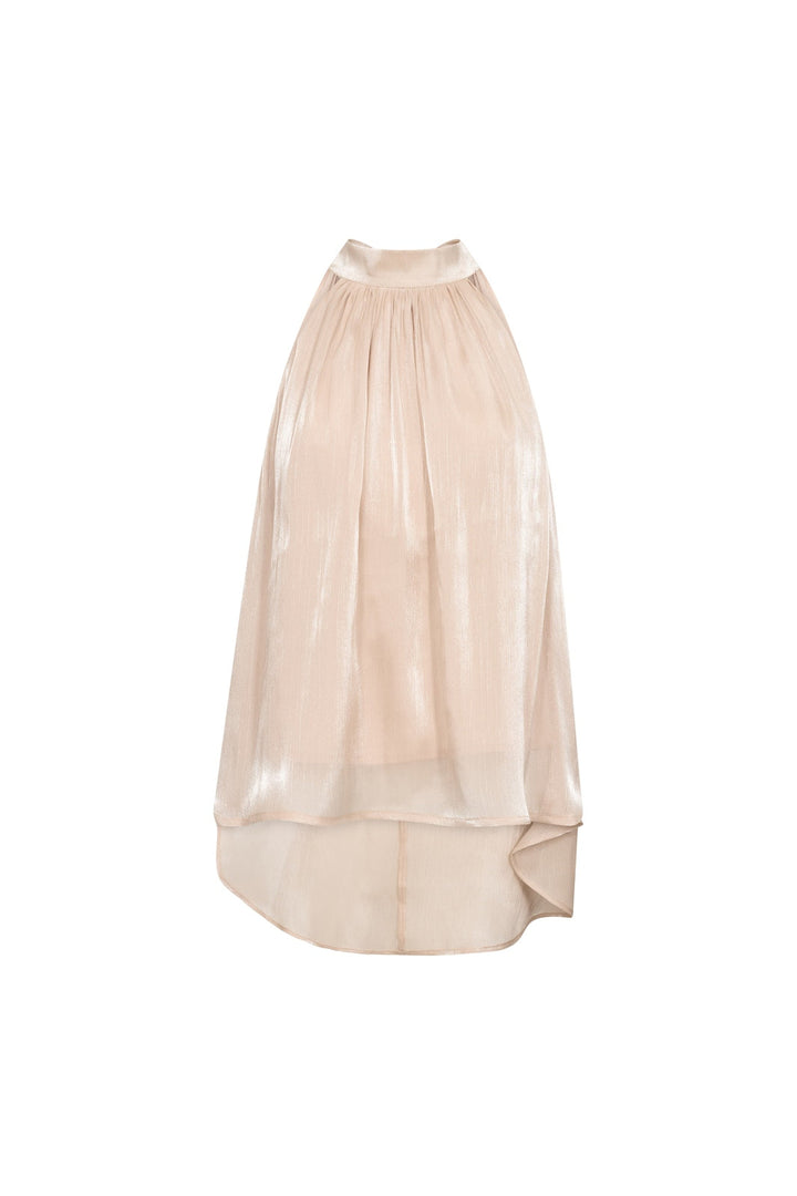 Co´Couture - Baricc Beaded Halter Top 500524 - 20011 - Champagne