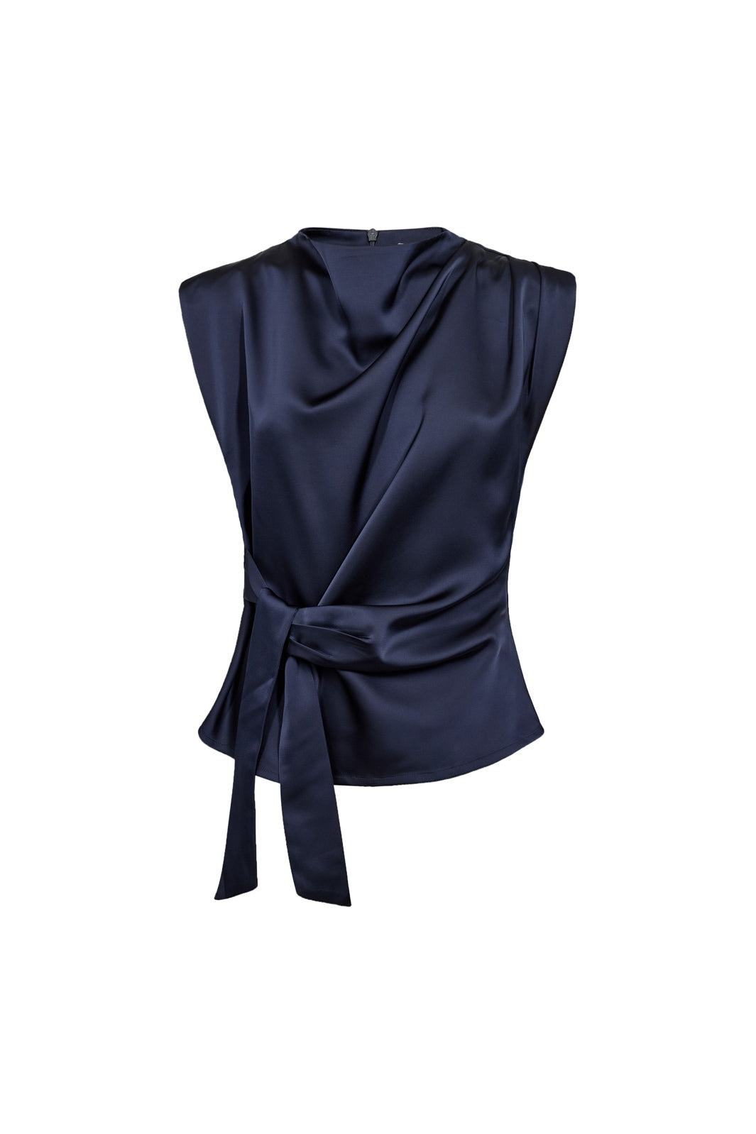 Co´Couture - Safiracc Pleat Top 500575 - 40007 - Navy