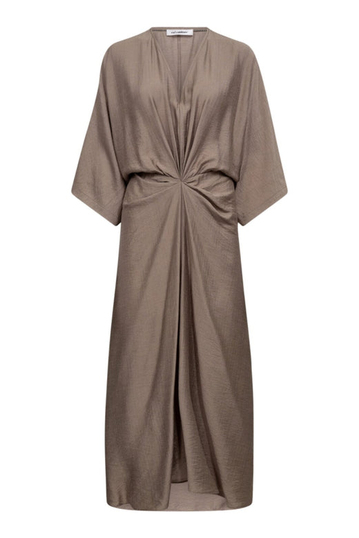 Co´Couture - Heracc Knot Dress 36498 - 154 - Walnut