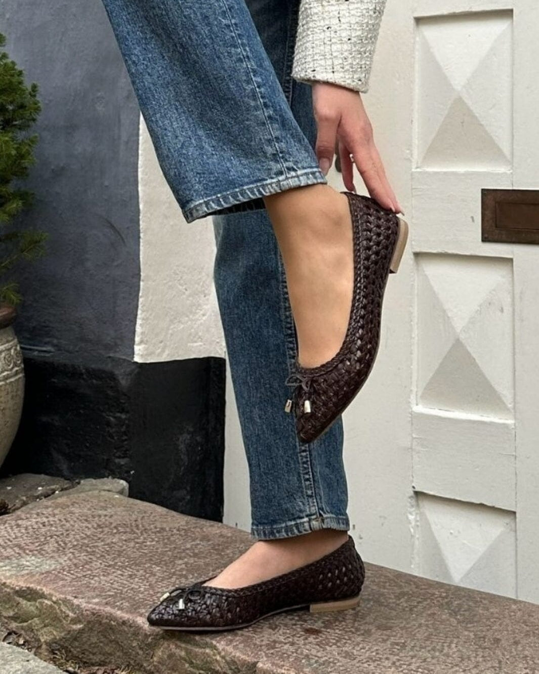 Forudbestilling - Copenhagen Shoes - On My Love CS8588 - 0012 - Brown Ballerinaer 