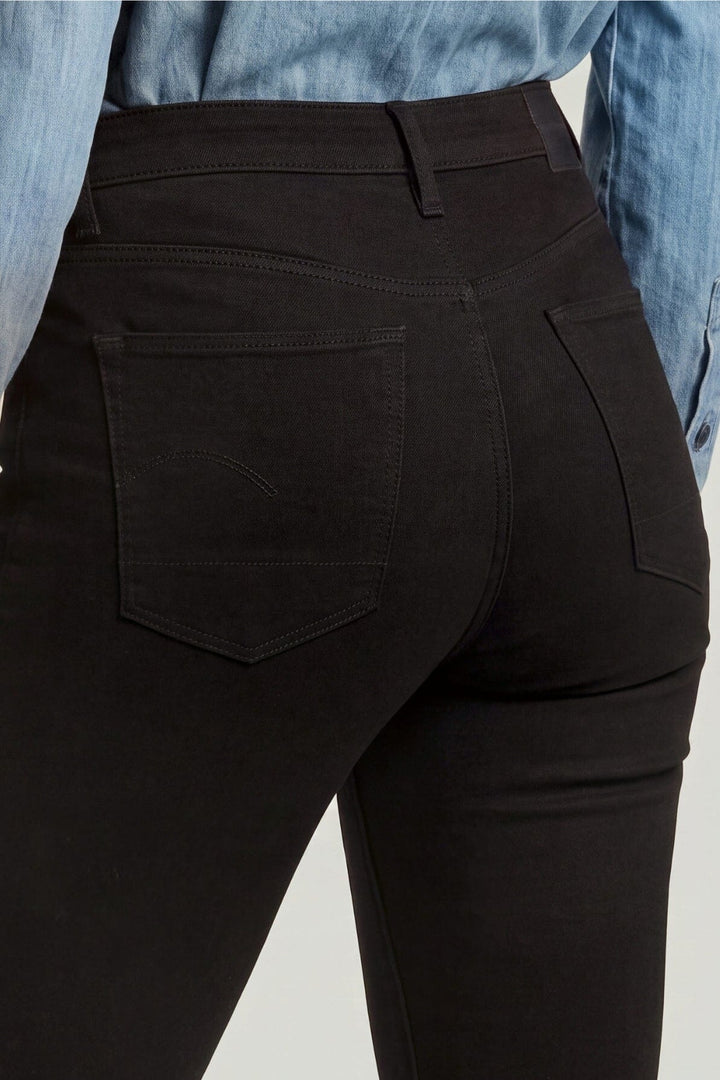 G-Star - 3301 Skinny Wmn D05175-B964-A810 - Pitch Black Jeans 