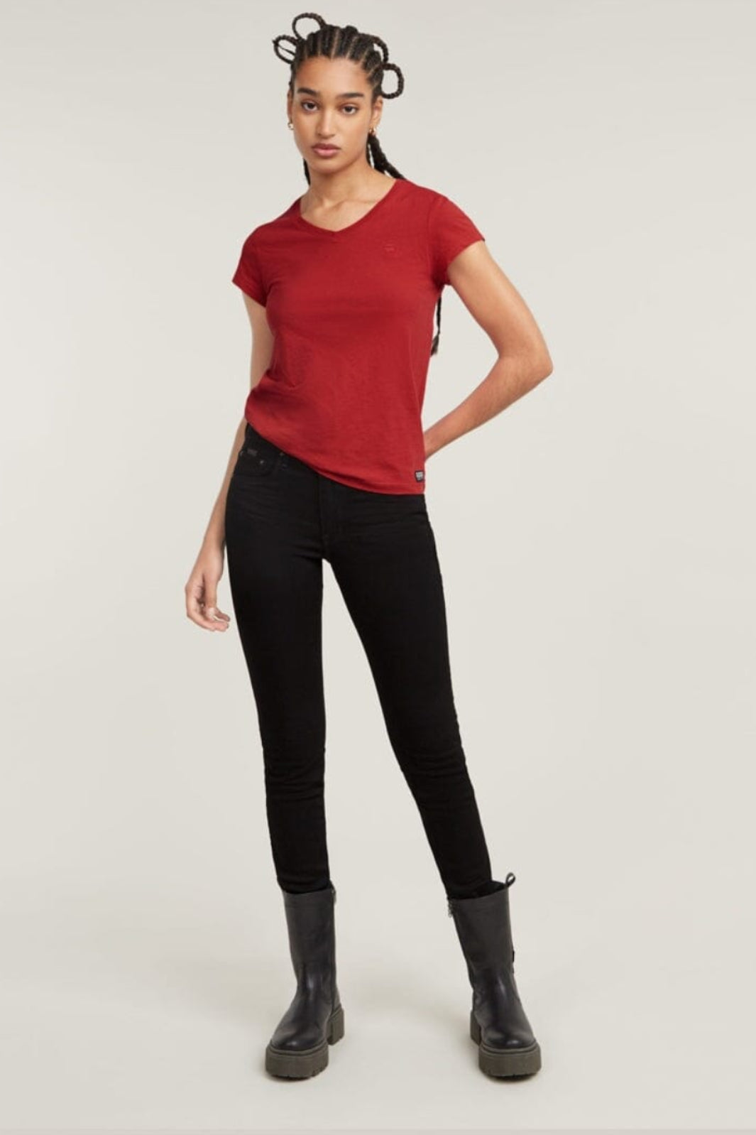 G-Star - 3301 Skinny Wmn D05175-B964-A810 - Pitch Black