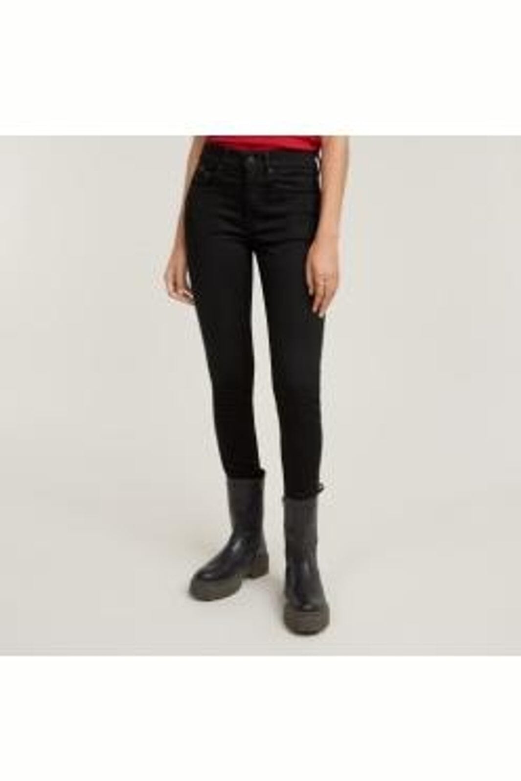G-Star - 3301 Skinny Wmn D05175-B964-A810 - Pitch Black