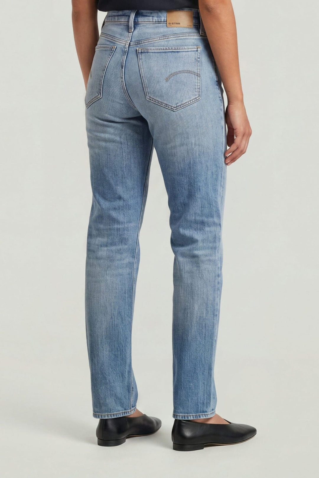 G-Star - G-Straight Wmn D26163-E205-H914 - Faded Blue Halite Jeans 