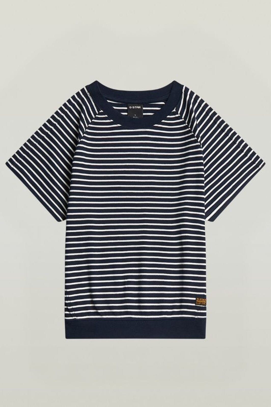 G-Star - Raglan  T Wmn D24512-D979-D517 - Salute/Milk Stripe