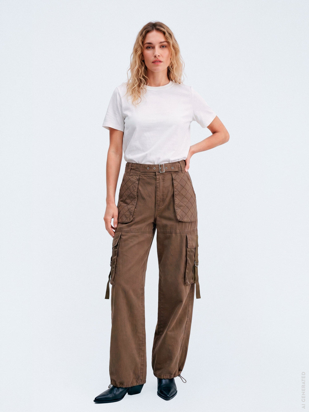 Gossia - Loniago Pant G3047 - Khaki Brown Bukser 