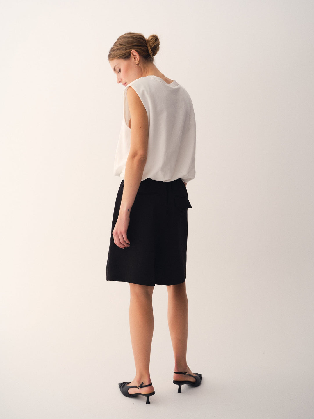 Gossia - Louisago Shorts G2444 - Black Shorts 
