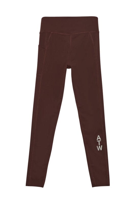 Halo - Women Training Tights 228641 - 8415 - Bitter Chocolate Leggings 