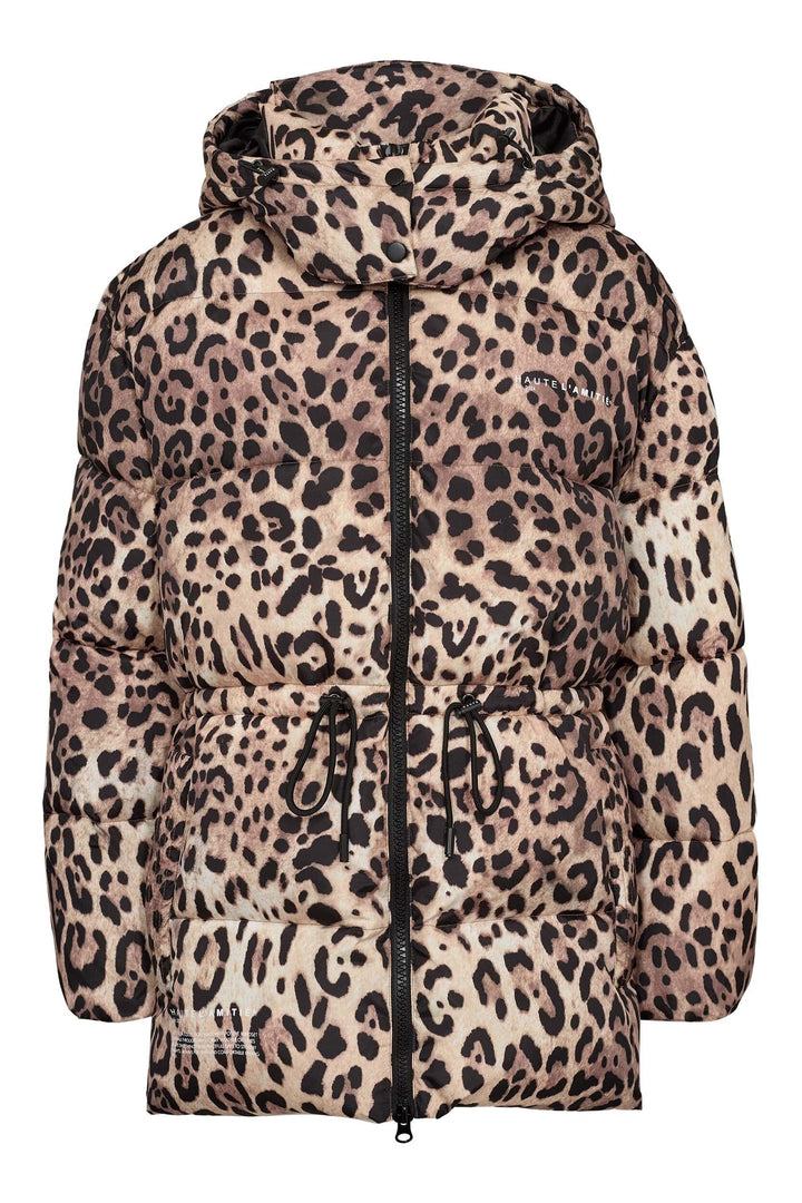 Haute L'Amitié - Climb Animal Puffer Jacket HL10713 - Animal Print Jakker 