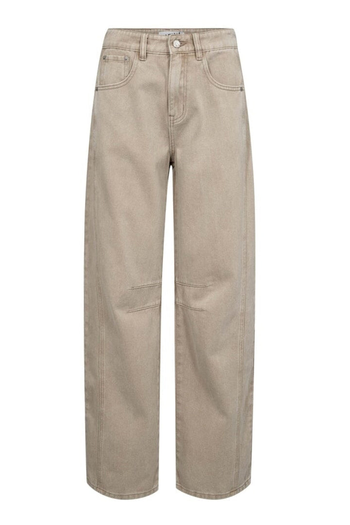 Haute L'Amitié - Drew Barrel Panel Jeans HL10642 - Khaki