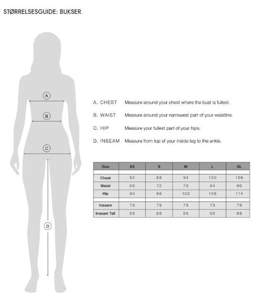 Haute L'Amitié - Michelle Tailor Tie Pant HL10161 - Walnut Bukser 