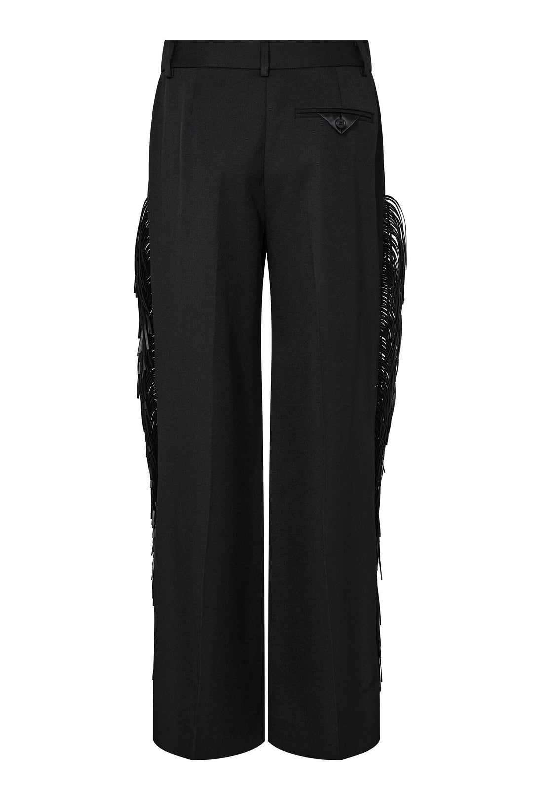 Haute L'Amitié - Premiere Fringe Plain Pant Hl10921 - Black Bukser 