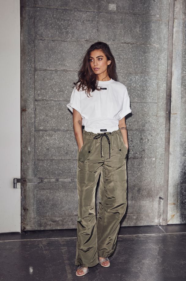 Haute L'Amitié - Romie Pleat Tee HL10526 - White T-shirts 