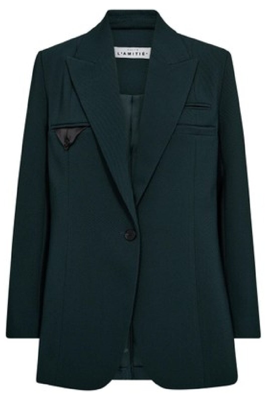 Haute L'Amitié - Single Blazer HL10278 - Emerald Blazere 