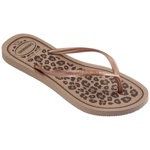 Havaianas - Hav. Slim Animals - 5282rosegold/rosegol Badesandaler 