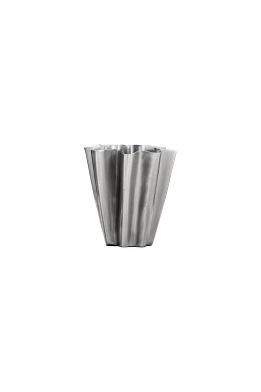 House Doctor - Vase, Hdflood, Børstet Sølvfinish - 900000765