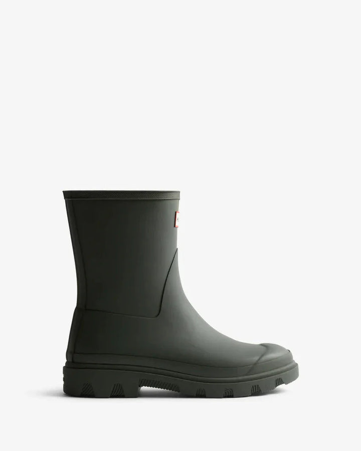 Hunter - Downpour Short Boot Hfru0002251dov - Dark Olive Gummistøvler 