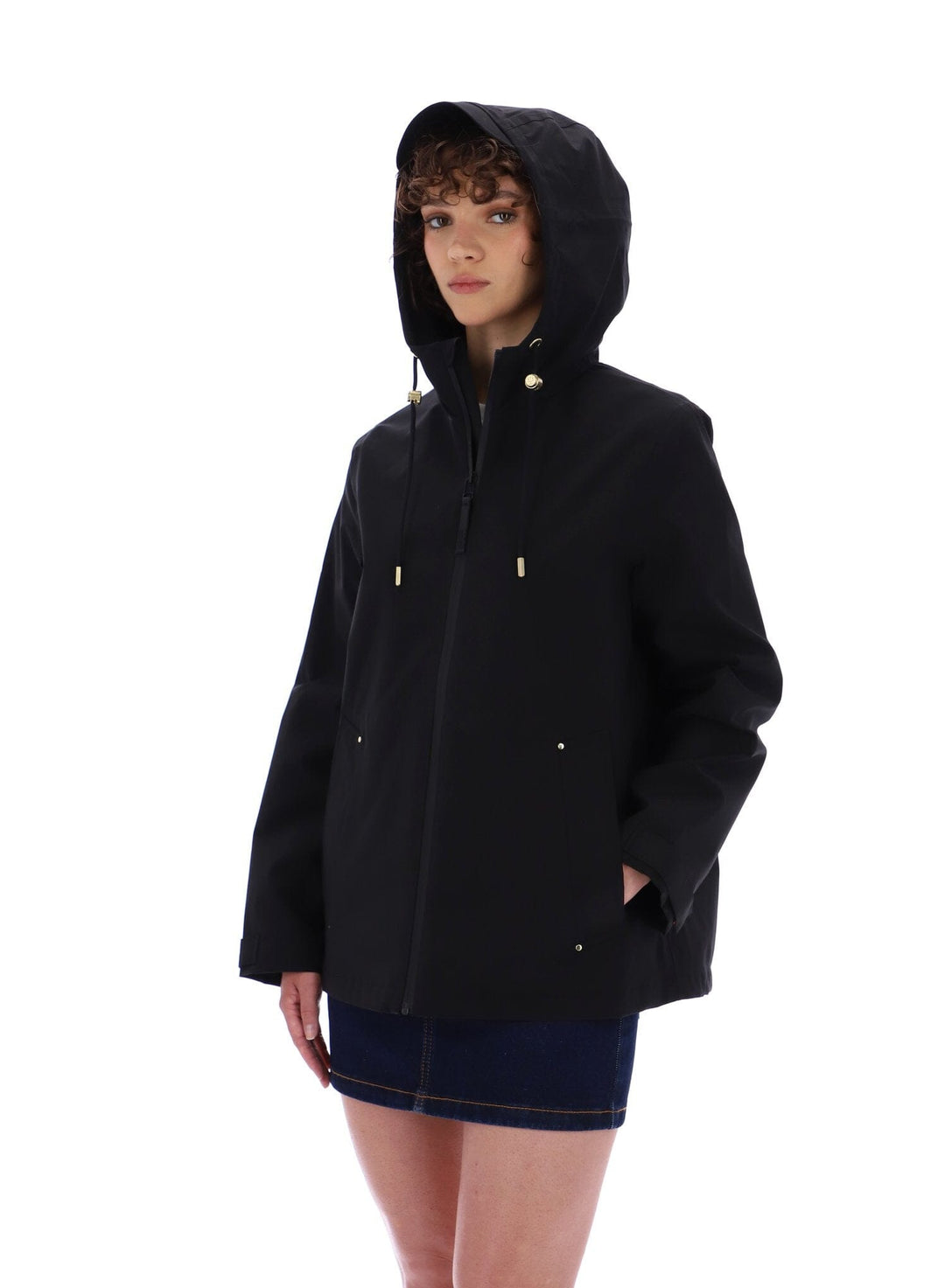 Hunter - Original Lightweight Waterproof Jacket Harw0004261hb - Black Regnjakker 