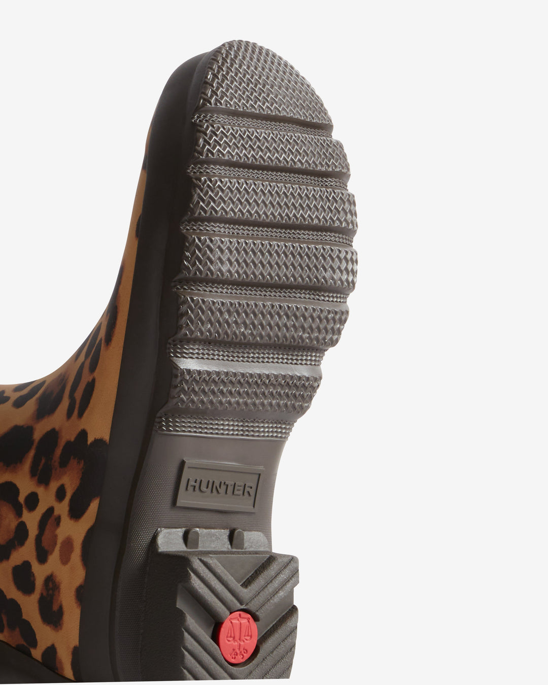 Hunter - Womens Original Tall Leopard Boot Hfrw0009261lo - Leopard Print/chocolate Brown Gummistøvler 