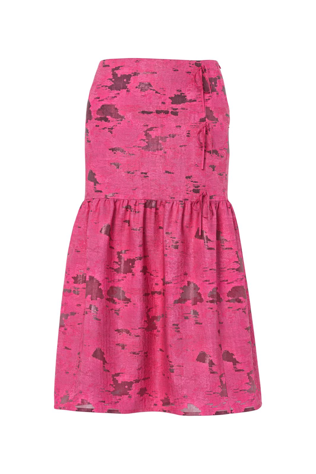 Hypedrop - Hdbriar Long Tie Skirt 32000626 - 5153029 - Fandango Pink