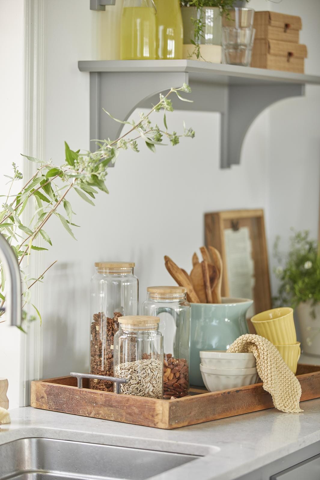 Ib Laursen - Karklud Mynte Lemonade strikket - 100% bomuld, Strik - 6351-04