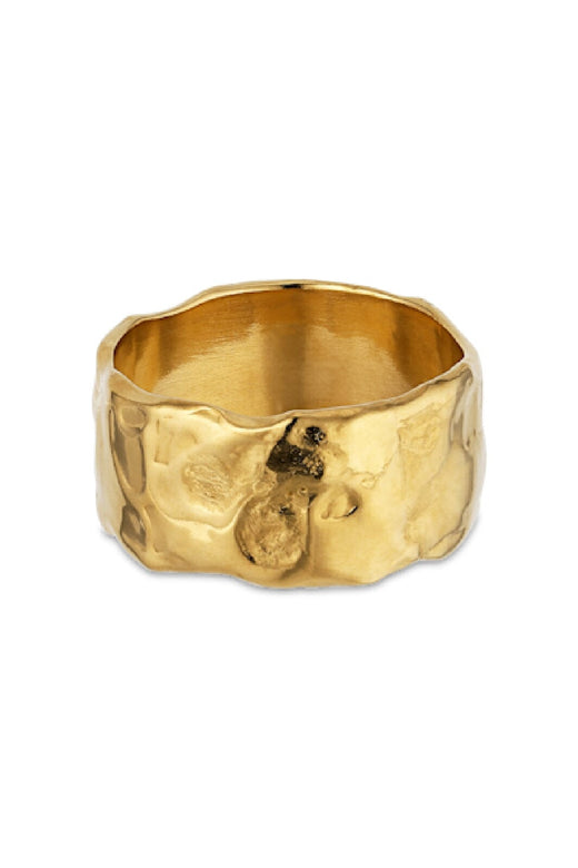 Jane Kønig - Bruised Heart Ring BHR-SS23 - G - Forgyldt Forsølvet