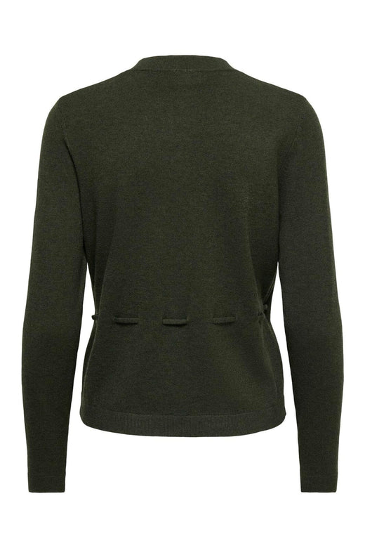 JDY - Jdyamore L/S Tie Cardigan Knt - 5074290 Forest Night