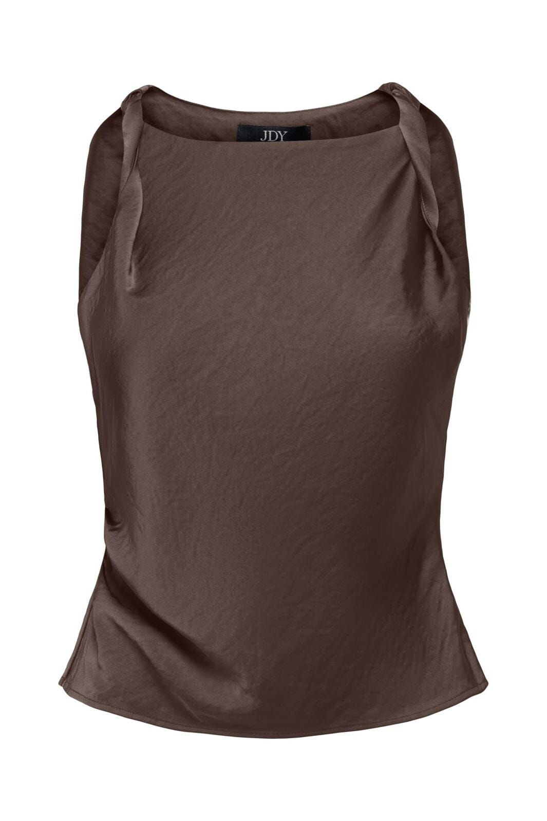 JDY - Jdycordelia Fitted S/L Top - 5172022 Chocolate Brown