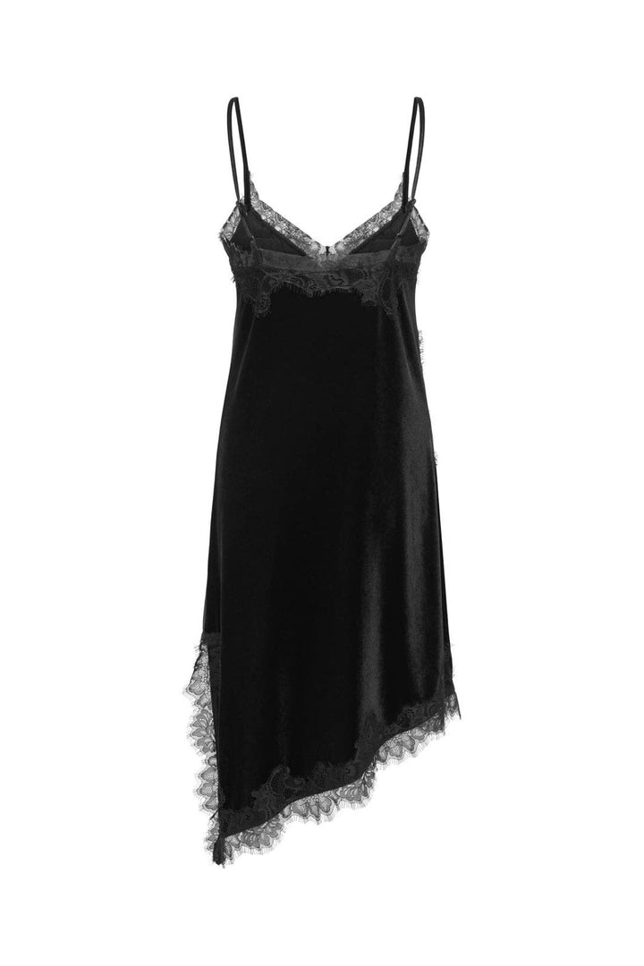 JDY - Jdyvalerie S/L Velvet Lace Dress - 5121628 Black