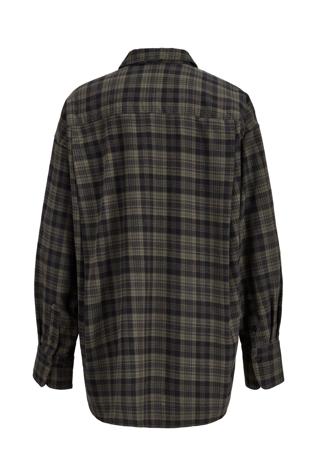 Jjxx - Jxjamie Check Flannel Ls Shirt - 5230193 Black Olive Night
