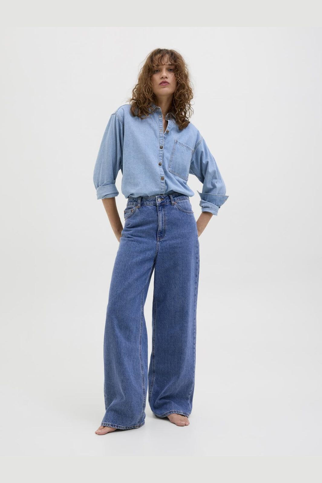 Jjxx - Jxtokyo Wide Mr6002 - 3813964 Medium Blue Denim