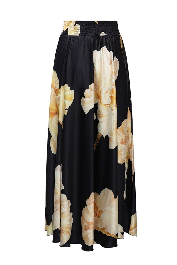 Karmamia - Savannah Skirt 2347 - Gold Maxi Flower