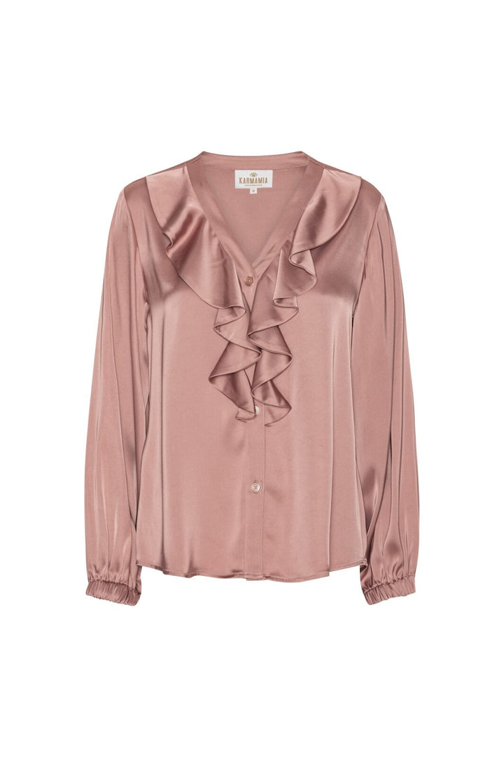 Karmamia - Sophia Blouse 2217 - Semi Rich Vintage Rose