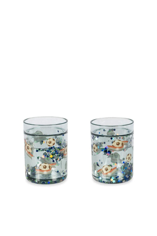 Konges Sløjd - 2 Pack Glitter Cups Ks105837 - Off White/kick It