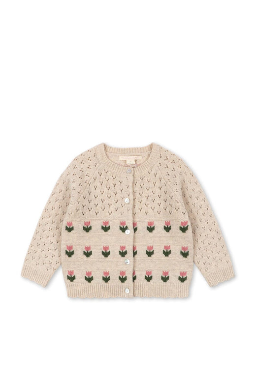 Konges Sløjd - Belle Cardigan Ks106388 - Cream And Tulips