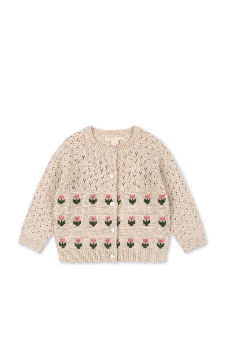 Konges Sløjd - Belle Cardigan Ks106388 - Cream And Tulips
