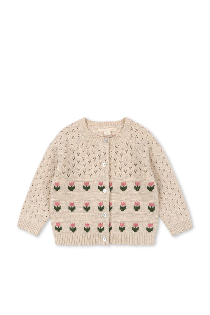 Konges Sløjd - Belle Cardigan Ks106388 - Cream And Tulips
