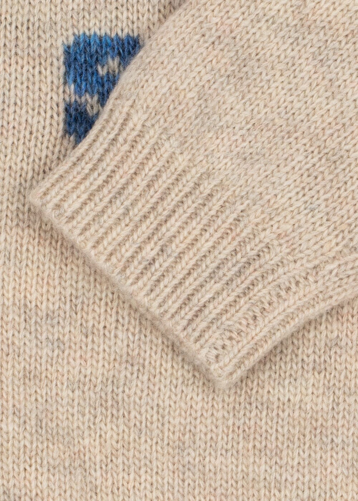 Konges Sløjd - Billi Knit Sweater Ks105921 - Off White Strikbluser 