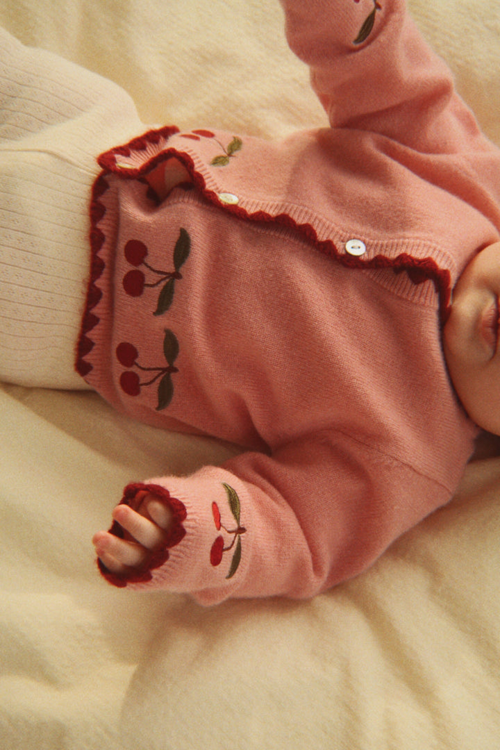 Konges Sløjd - Collette Cardigan Ks106428 - Pale Blush Cardigans 